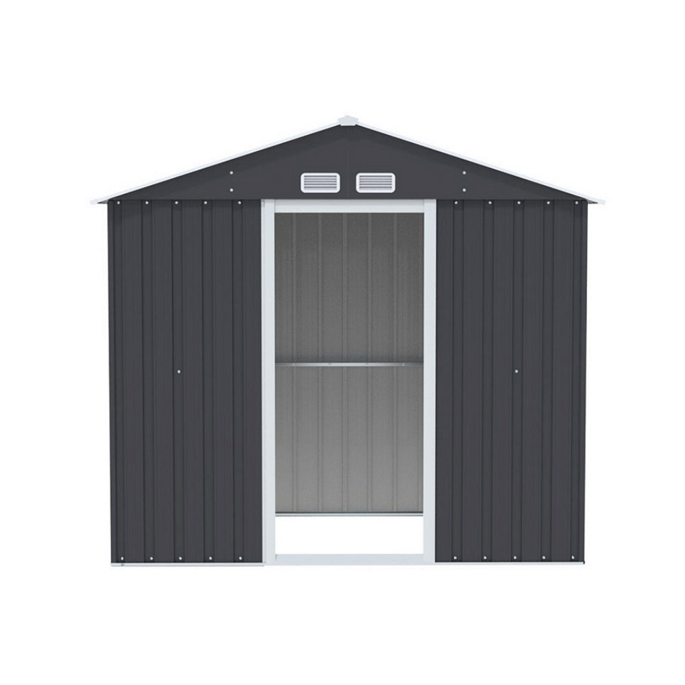 Giantz Garden Shed Outdoor Storage 2.15x1.3M Tool Workshop House Shelter Sliding Door-2