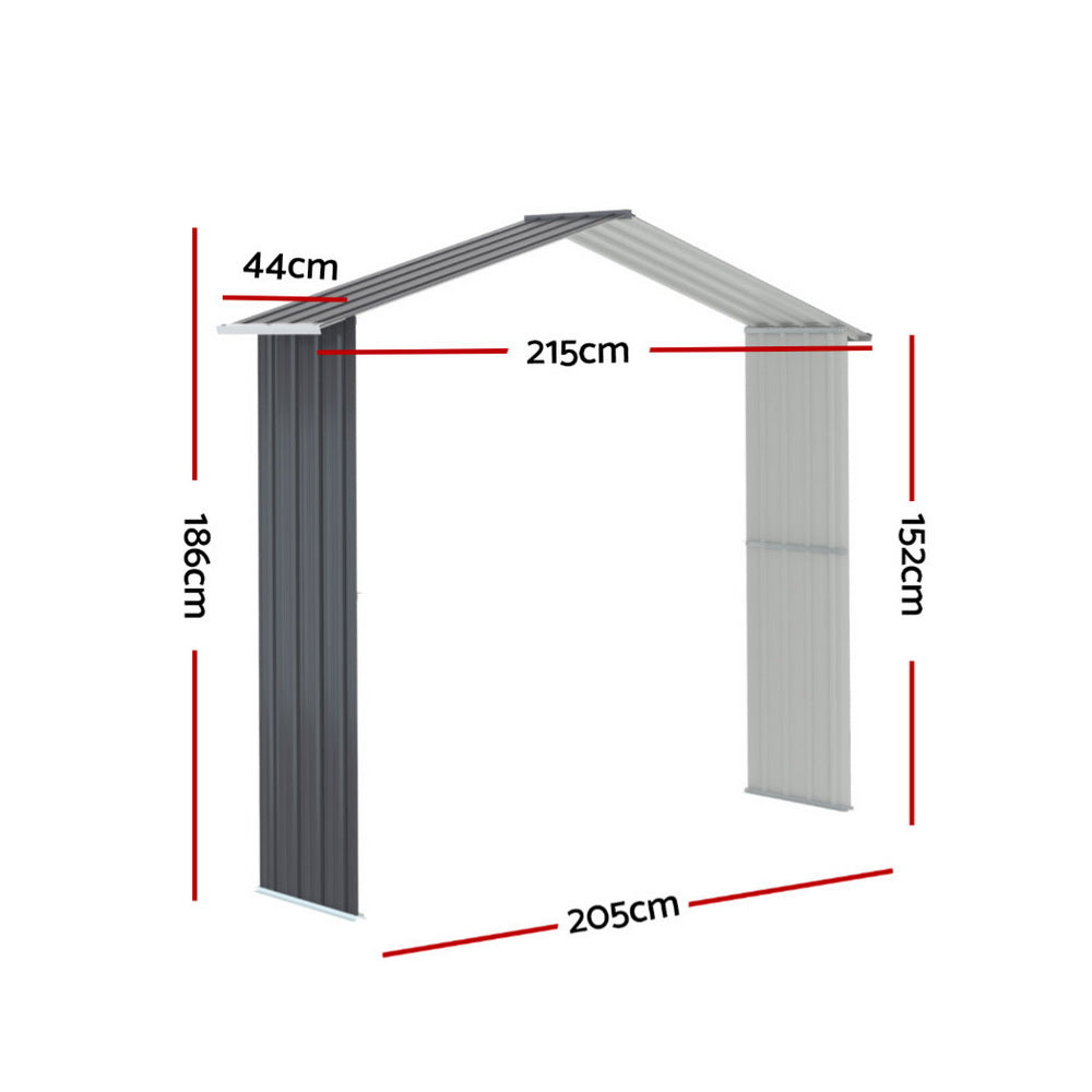 Giantz Garden Shed Extension Kit Outdoor Storage Tool Sheds Workshop House Shelter-1