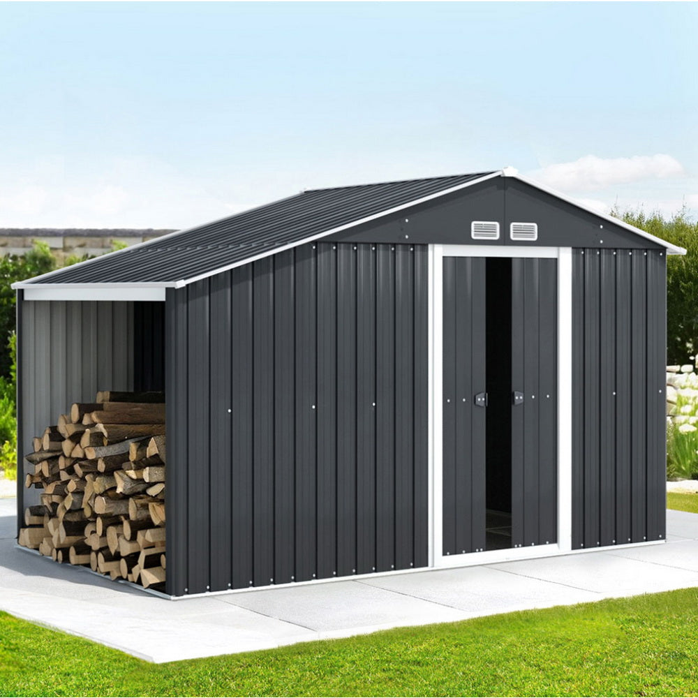 Giantz Garden Shed 3.22x1.96M Outdoor Storage Tool Workshop House Shelter-6