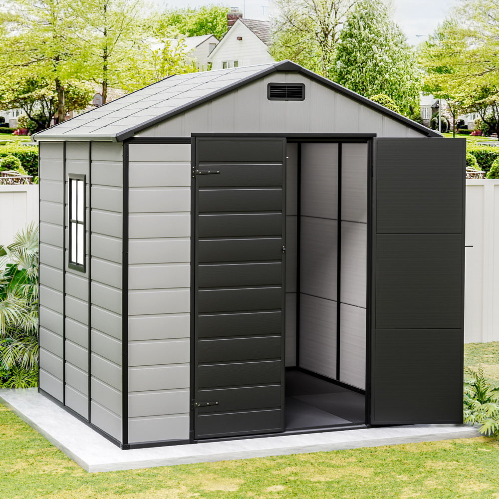 Giantz Garden Shed Sheds Outdoor Storage 2.15x2.14M Tool Workshop House Shelter-6