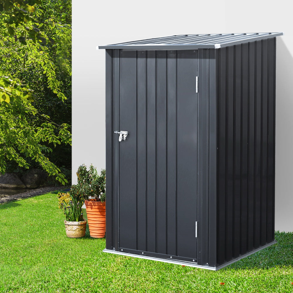 Giantz Garden Shed 0.99x1.04M Sheds Outdoor Tool Storage Workshop House Steel-7