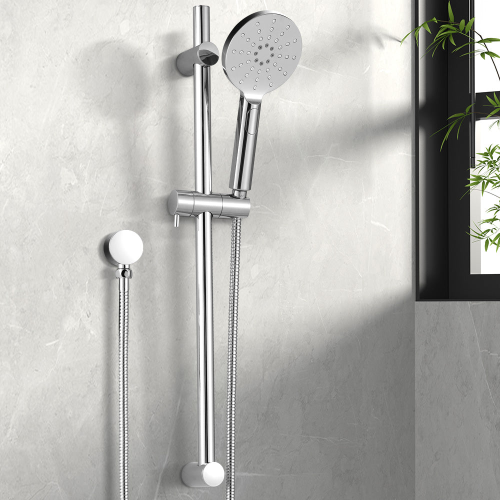 Handheld Shower Head Wall Holder 4.7'' High Pressure Adjustable 3 Modes Chrome-5