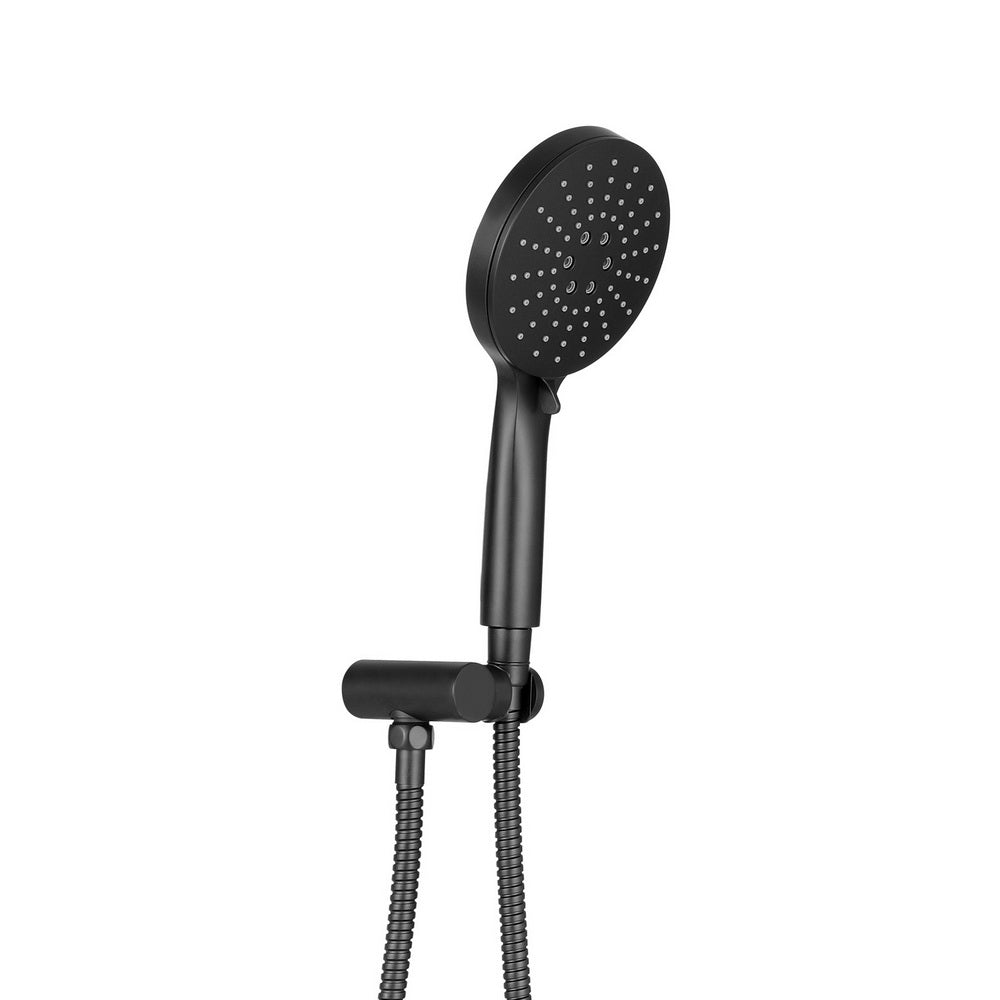 Handheld Shower Head Holder 4.7'' High Pressure Black-0