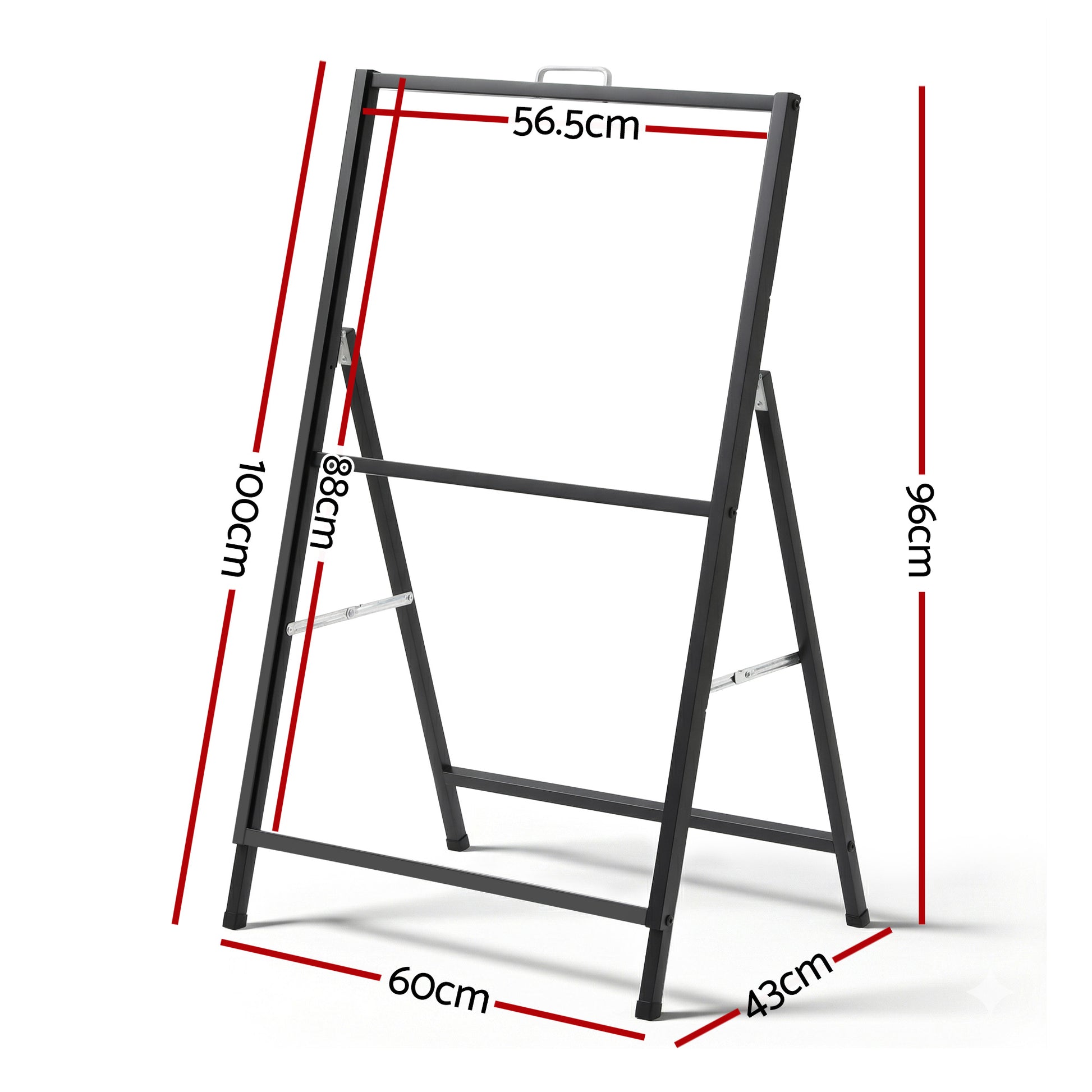 A1 Frame Sign Stand Single Sided Poster Display Board Outdoor Advertising 60x90cm-1