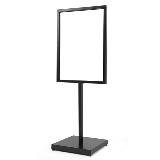 A1 Frame Pedestal Sign Holder Poster Stand Display Board Double Sided 60x90cm-0