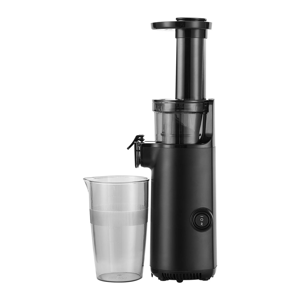 Devanti Slow Juicer Cold Press Fruit Juice Extractor 130W Black-2