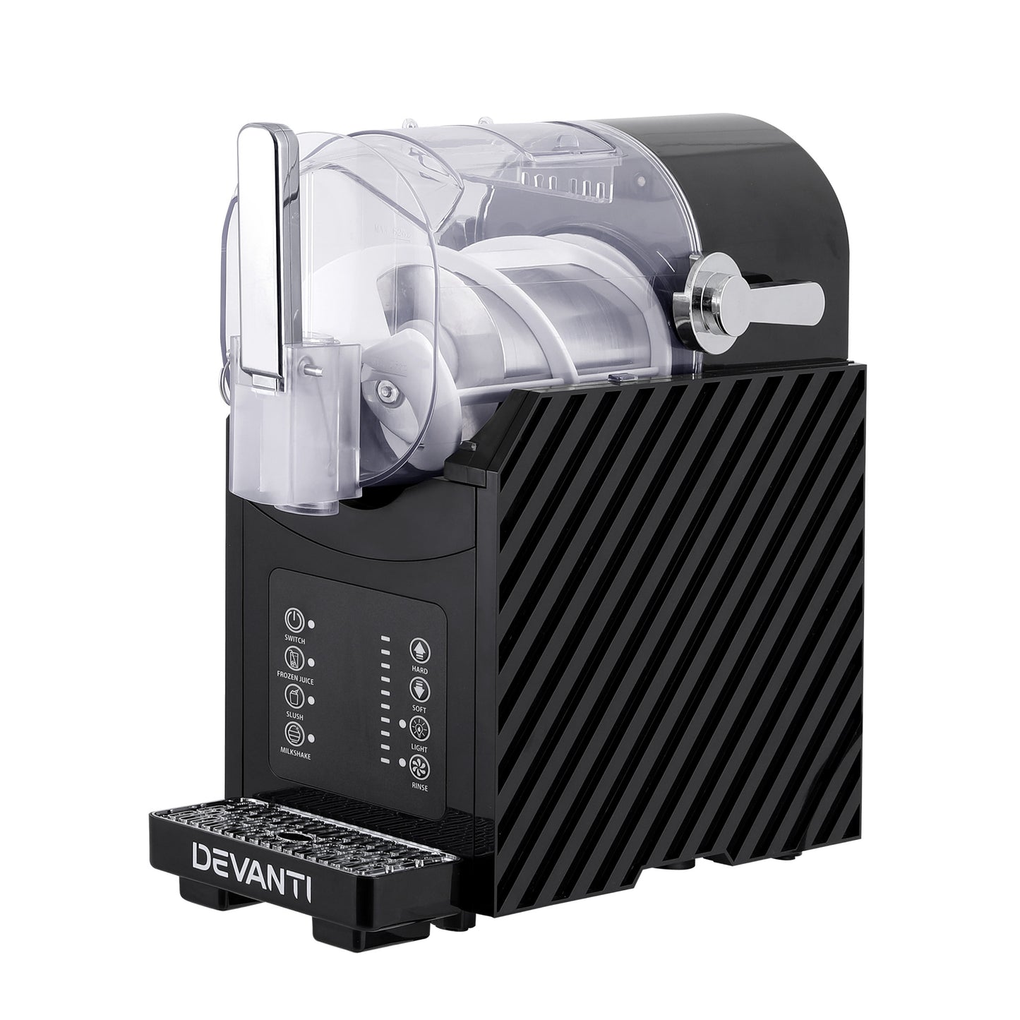 Devanti 1.8L Slushie Machine Maker Frozen Smoothies Milkshakes Black-3