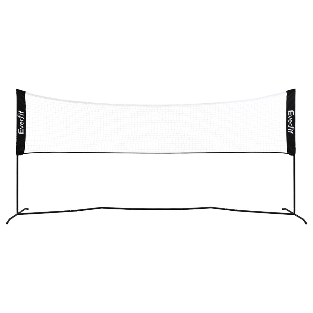 Everfit 3.6M Badminton Tennis Net Portable Volleyball Kit Adjustable Height-2