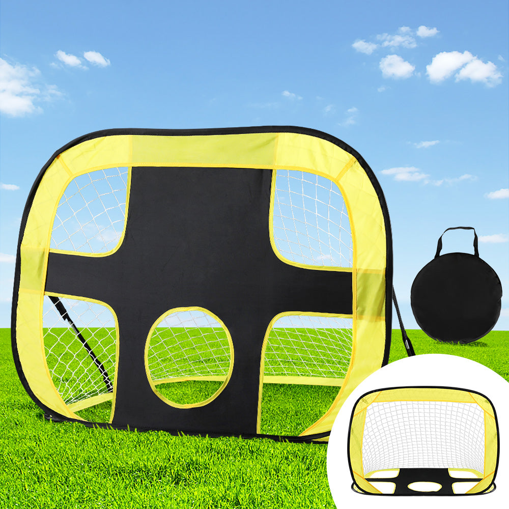 Everfit Portable Football Net Soccer Goal Rebound Target Hitter Training-6