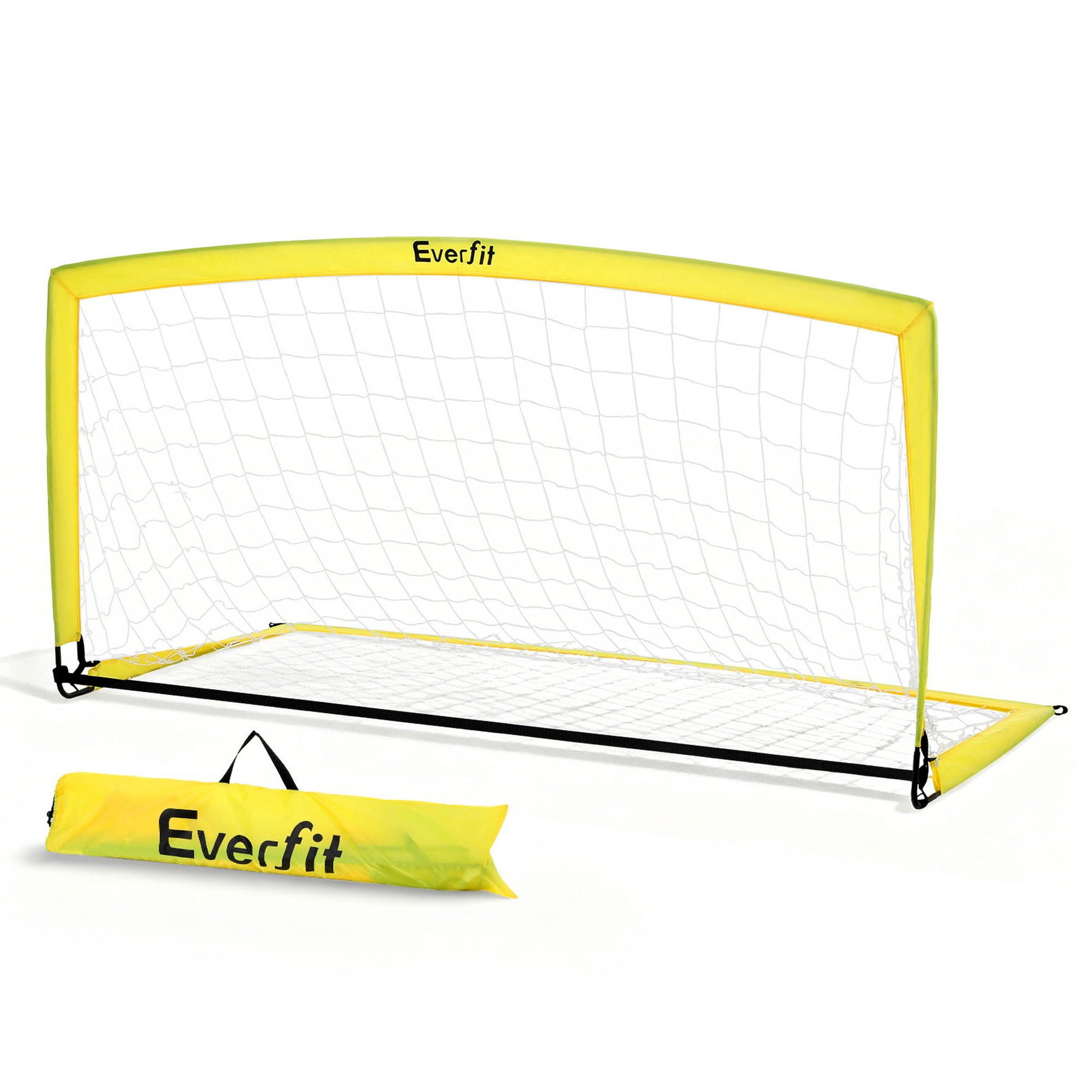 Everfit 2m Football Soccer Net Portable Goal Net Rebounder Sports Training-0