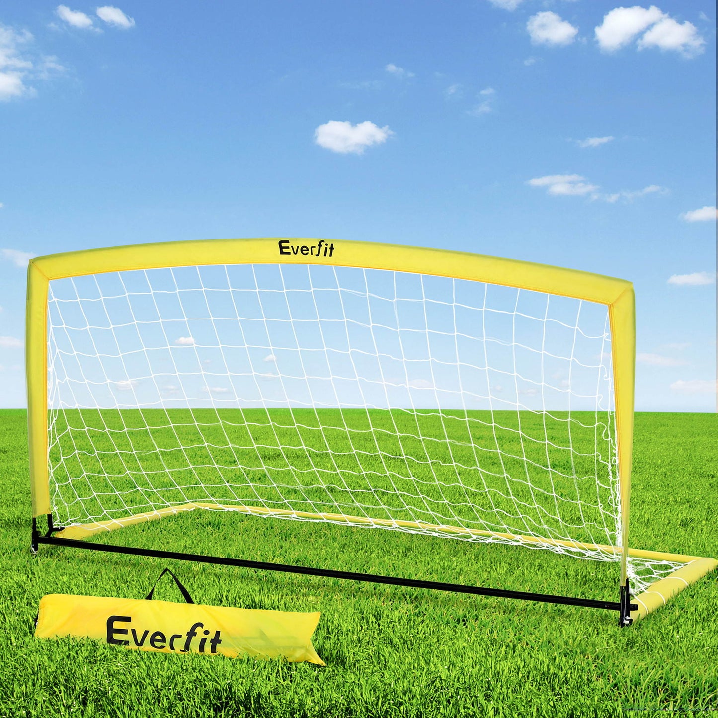 Everfit 2m Football Soccer Net Portable Goal Net Rebounder Sports Training-6