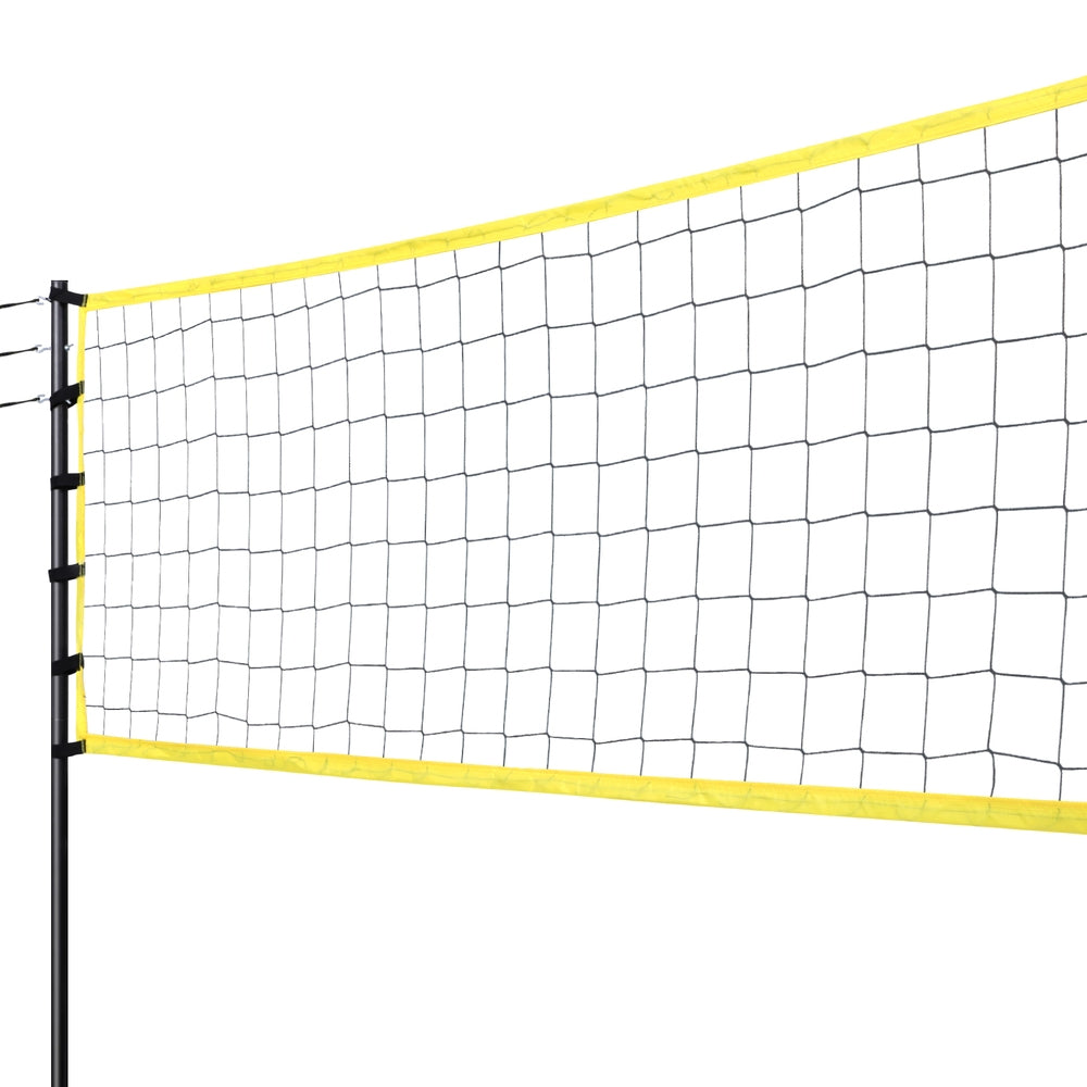 Everfit 9M Portable Volleyball Net Set with Ball Boundary Lines Badminton Tennis-2