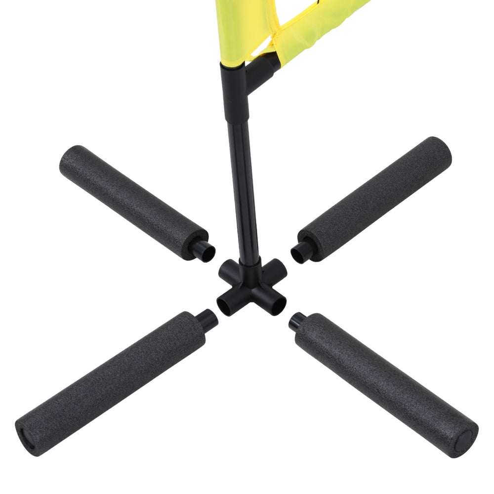 Everfit Water Volleyball Net Set Portable Swimming Pool Nets Game 4 Anchor Bags-4