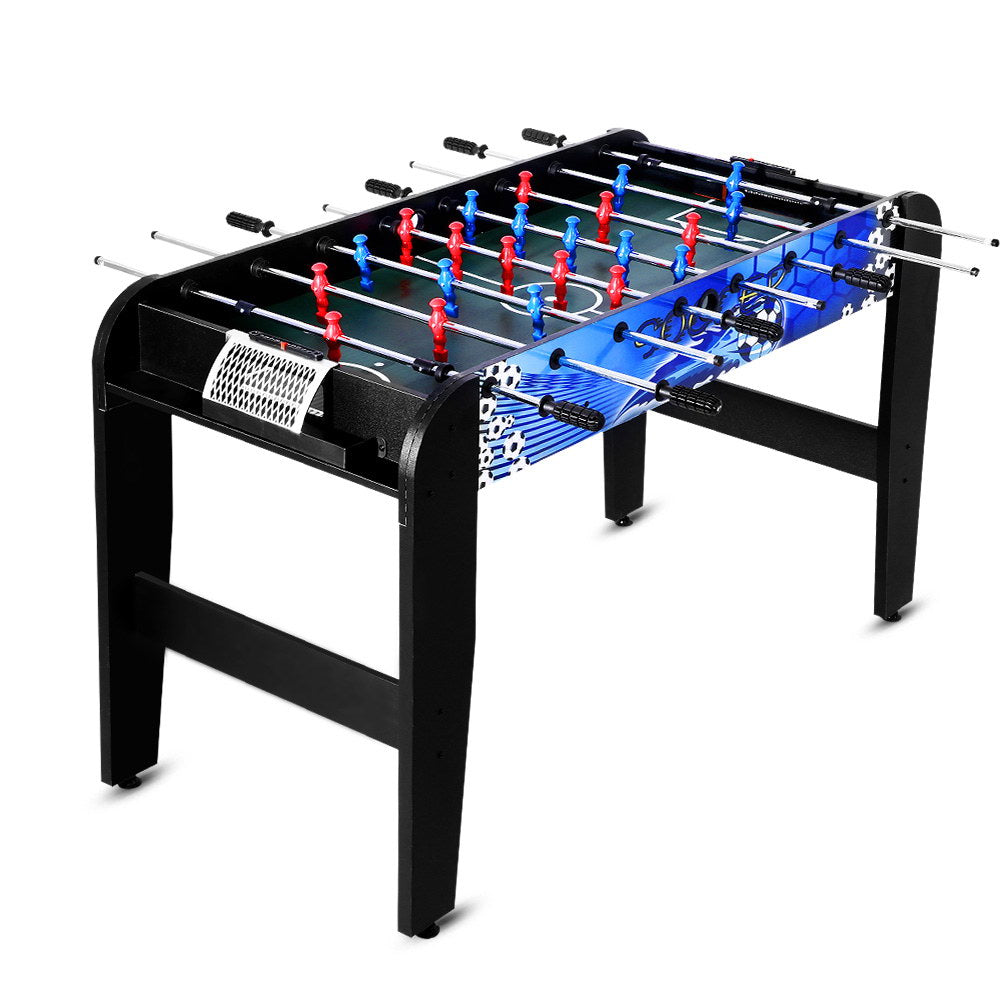 4FT Soccer Table Foosball Football Game Home Family Party Gift Playroom Blue-0