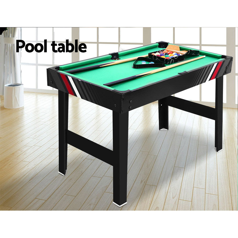 4-in-1 Games Table Soccer Foosball Pool Table Tennis Air Hockey Home Party Gift-5