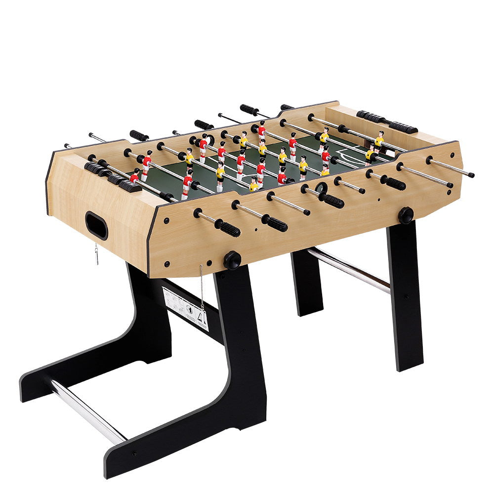 4FT Soccer Table Foosball Football Game Home Family Party Gift Playroom Foldable-0