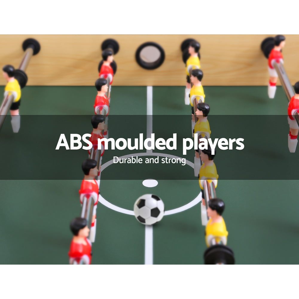 4FT Soccer Table Foosball Football Game Home Family Party Gift Playroom Foldable-2