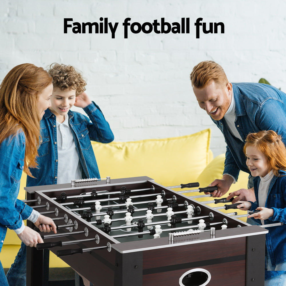 5FT Soccer Table Foosball Football Game Set Home Party Gift Adults Kids Indoor-3