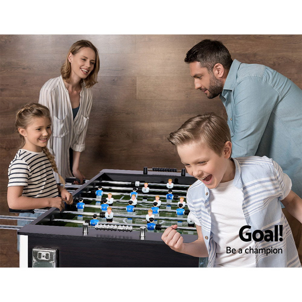 5FT Soccer Table Foosball Football Game Home Family Party Gift Playroom Black-5