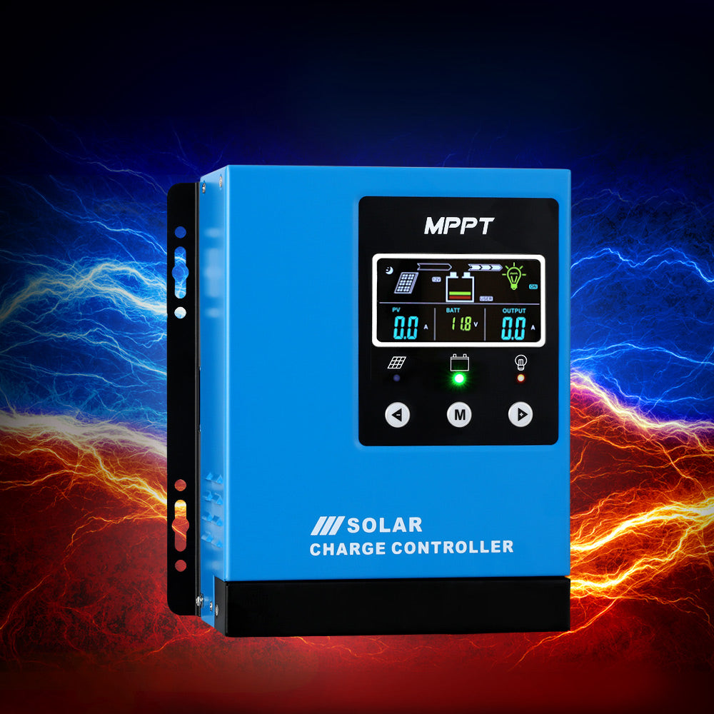 Giantz 40A MPPT Solar Charge Controller Auto 12V/24V/36V/48V Battery Regulator-4