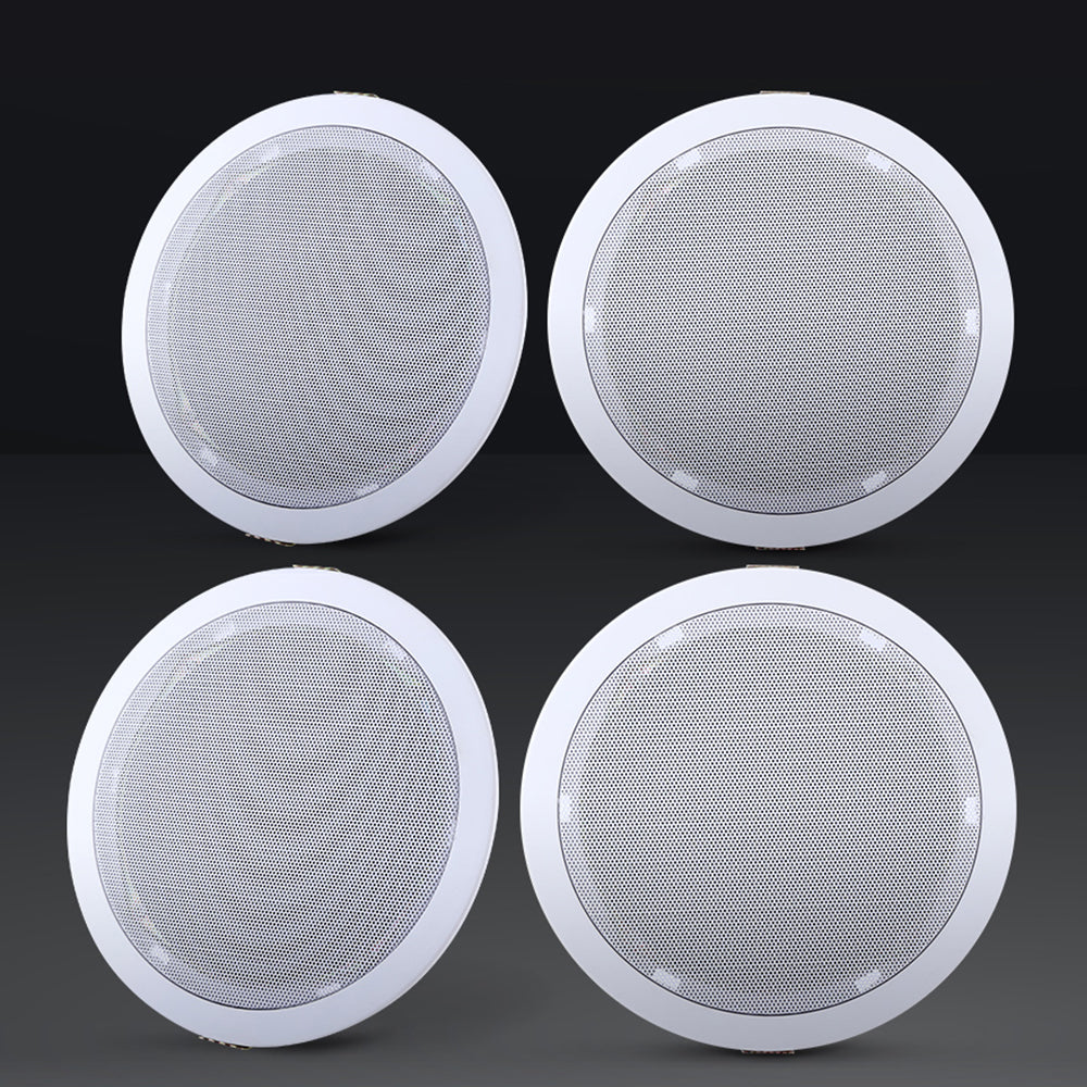 Giantz 6 Inch Ceiling Speakers In Wall Speaker Home Audio Stereos Tweeter 4pcs-7