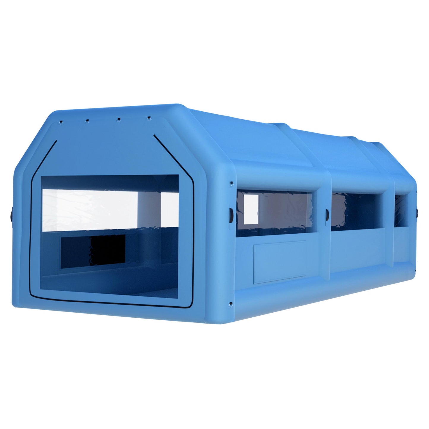 Giantz Inflatable Spray Booth Car Paint Tent 1000X500X350cm 2 Blowers Filter Mobile Garage Workstation-0