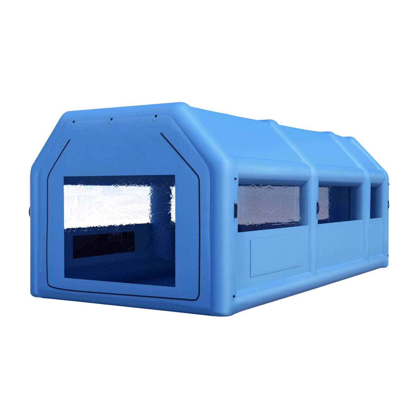 GIANTZ Inflatable Spray Booth Car Paint Tent 8.5x4.8m 2 Blowers Filter Mobile Garage Workstation-0