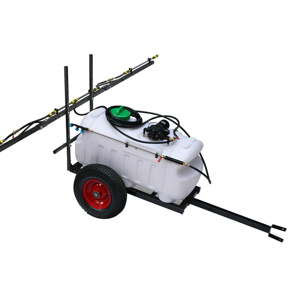 Giantz Weed Sprayer 100L Trailer 3M Boom Garden Spray-0