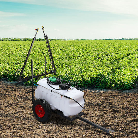 Giantz Weed Sprayer 100L Trailer 3M Boom Garden Spray-0