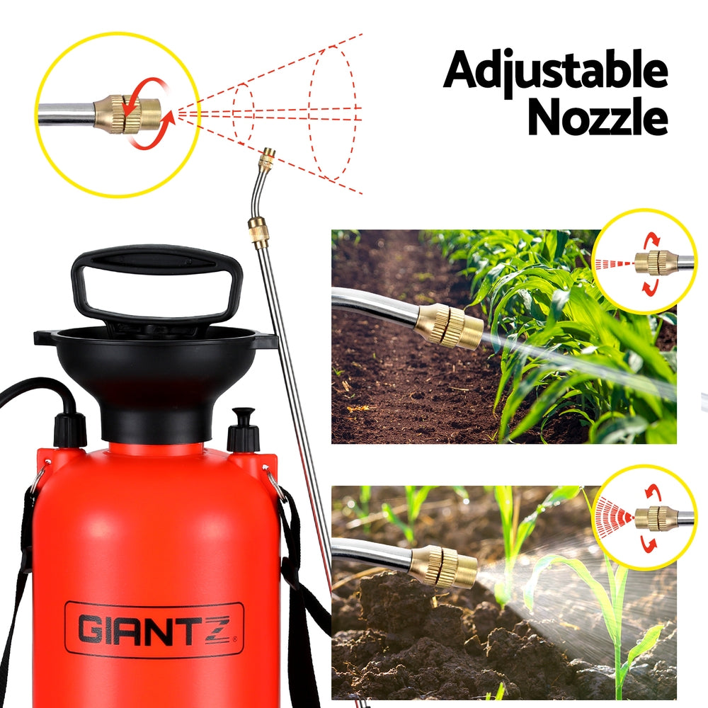 Giantz Weed Sprayer Pressure 7L Shoulder Garden Spray-3