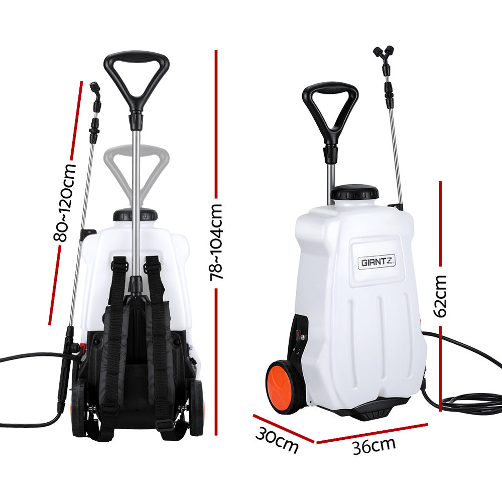 Giantz Weed Sprayer Electric 20L Backpack Trolley-1