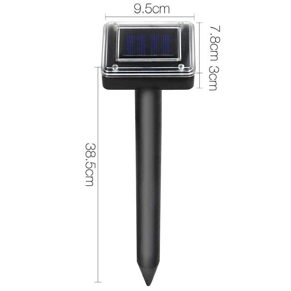 Gardeon Snake Repeller 20X Ultrasonic Solar Powered-1