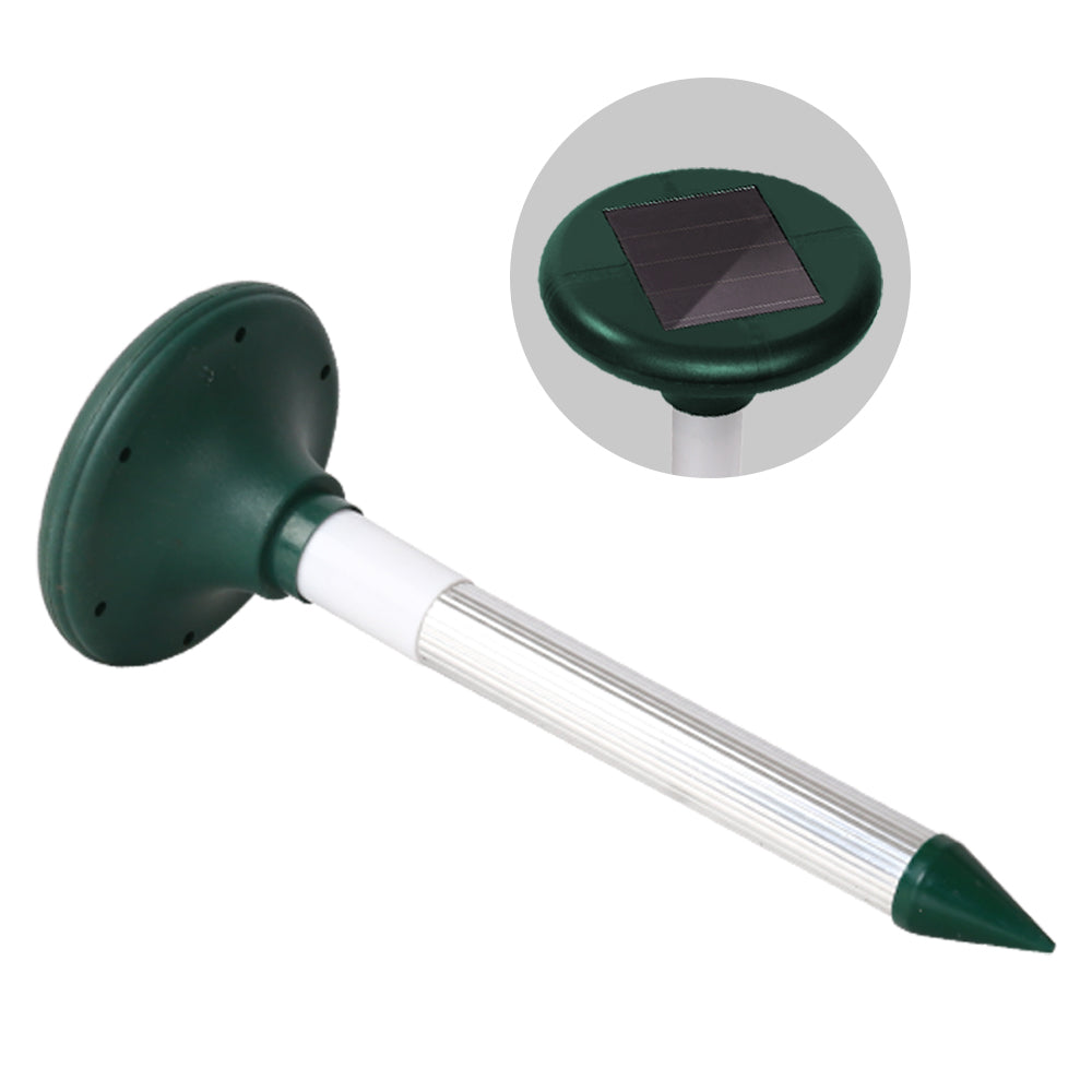 Gardeon Snake Repeller Set of 12 Solar LED Pulse Plus Ultrasonic Pest Rodent Repellent-2