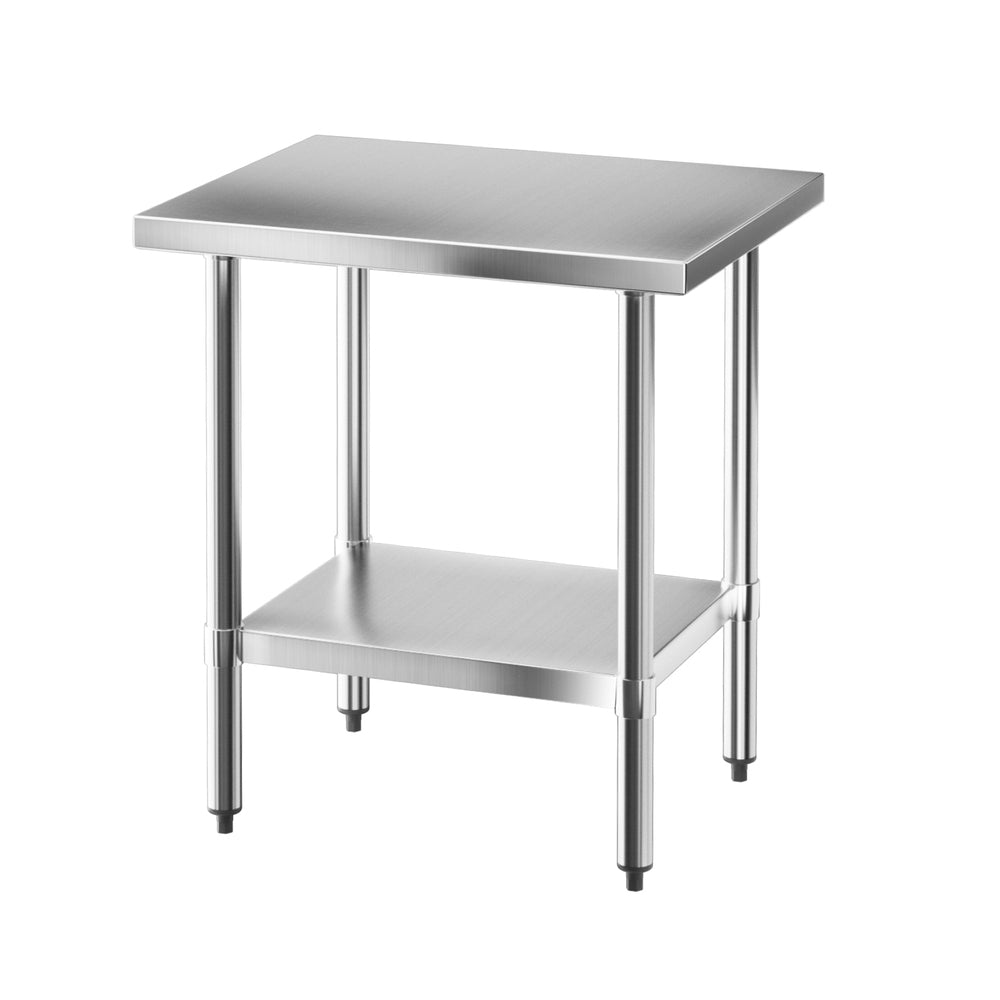 Cefito Stainless Steel Kitchen Bench Work Table 610 x760MM 430-0
