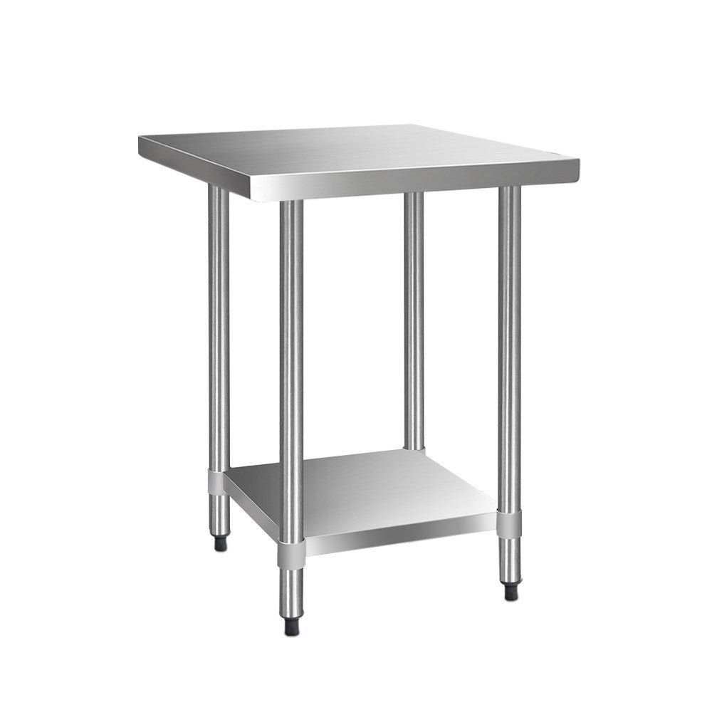 Cefito 760x760mm Stainless Steel Kitchen Bench 430-0