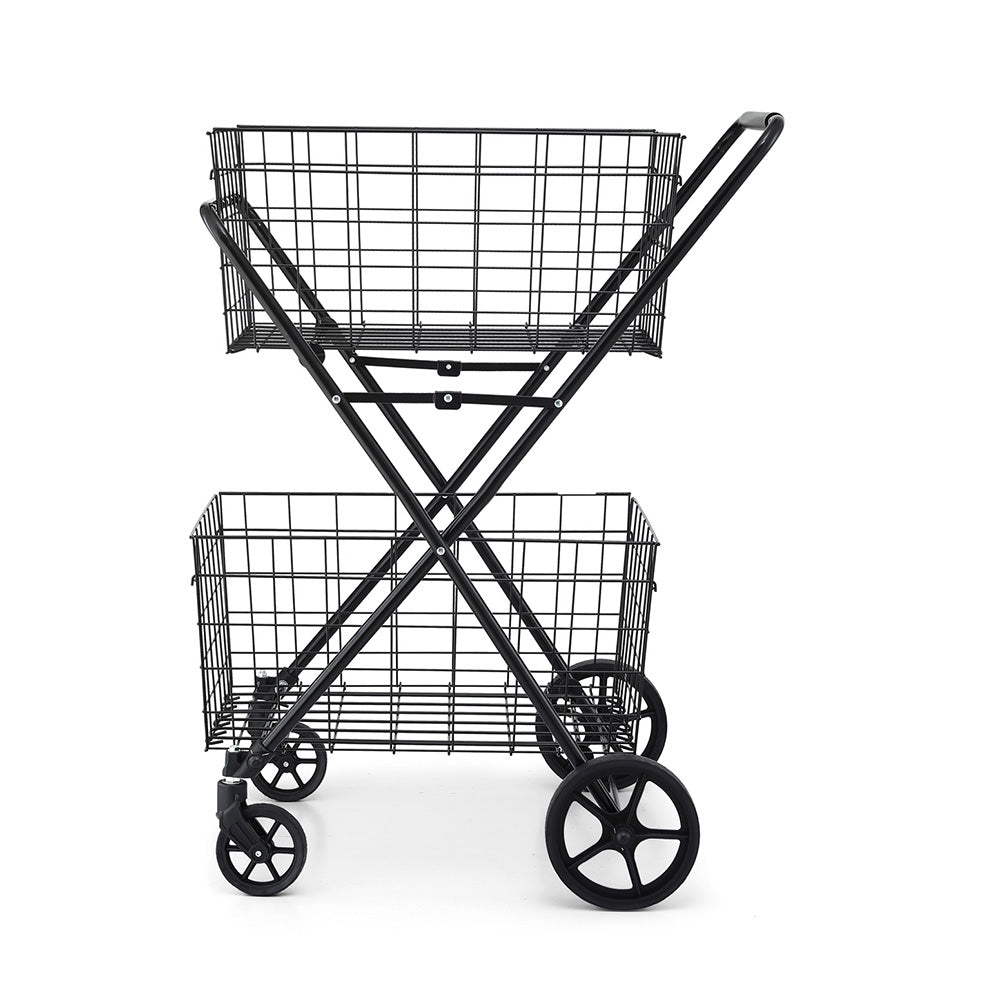 Emajin Foldable Shopping Trolley Cart-2