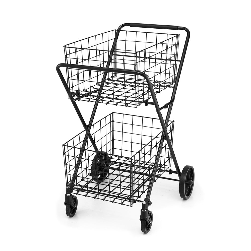 Emajin Foldable Shopping Trolley Cart-6