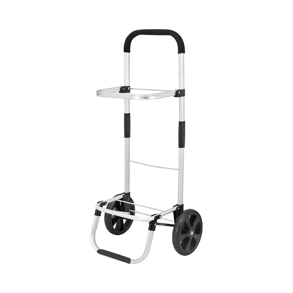 Emajin Foldable Shopping Cart Trolley Grocery Storage Portable Aluminum 45KG-2