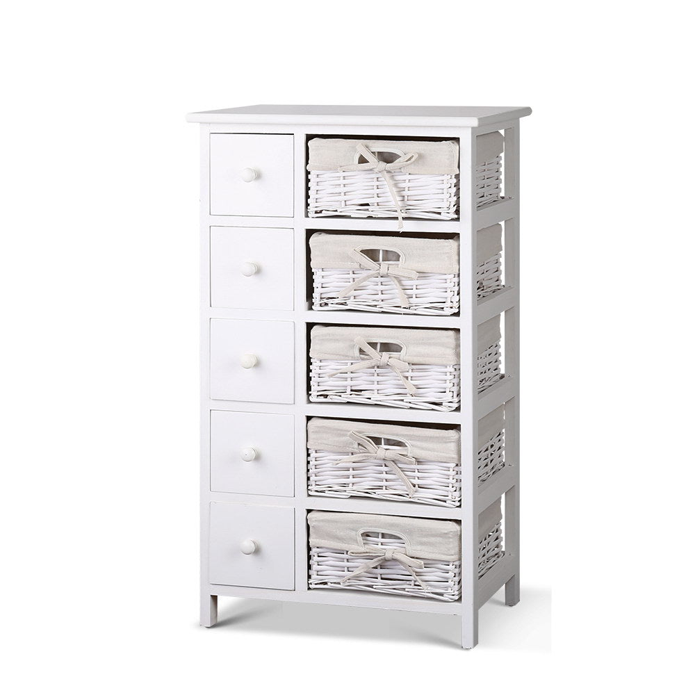 Artiss 5 Chest of Drawers with 5 Baskets - MAY-2