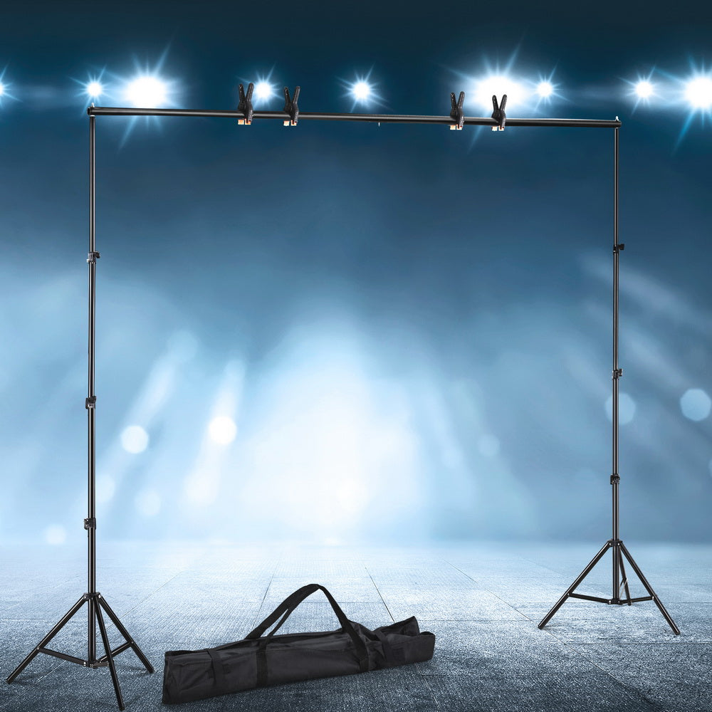 2X3M Photography Backdrop Stand Kit Studio Screen Photo Background Support Set-4