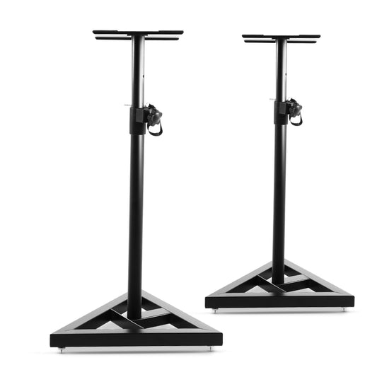 Alpha Speaker Stand 67-120cm Adjustable Height Surround Sound Studio Home 2pcs-0