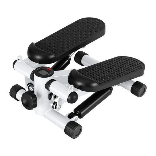Everfit Mini Stepper with Resistance Rope Aerobic for Exercise Compact Home Workout White-0