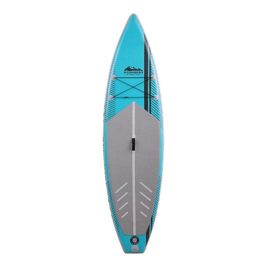 Weisshorn Stand Up Paddle Board 10.5ft Inflatable SUP Surfboard Paddleboard Kayak Surf Green-0