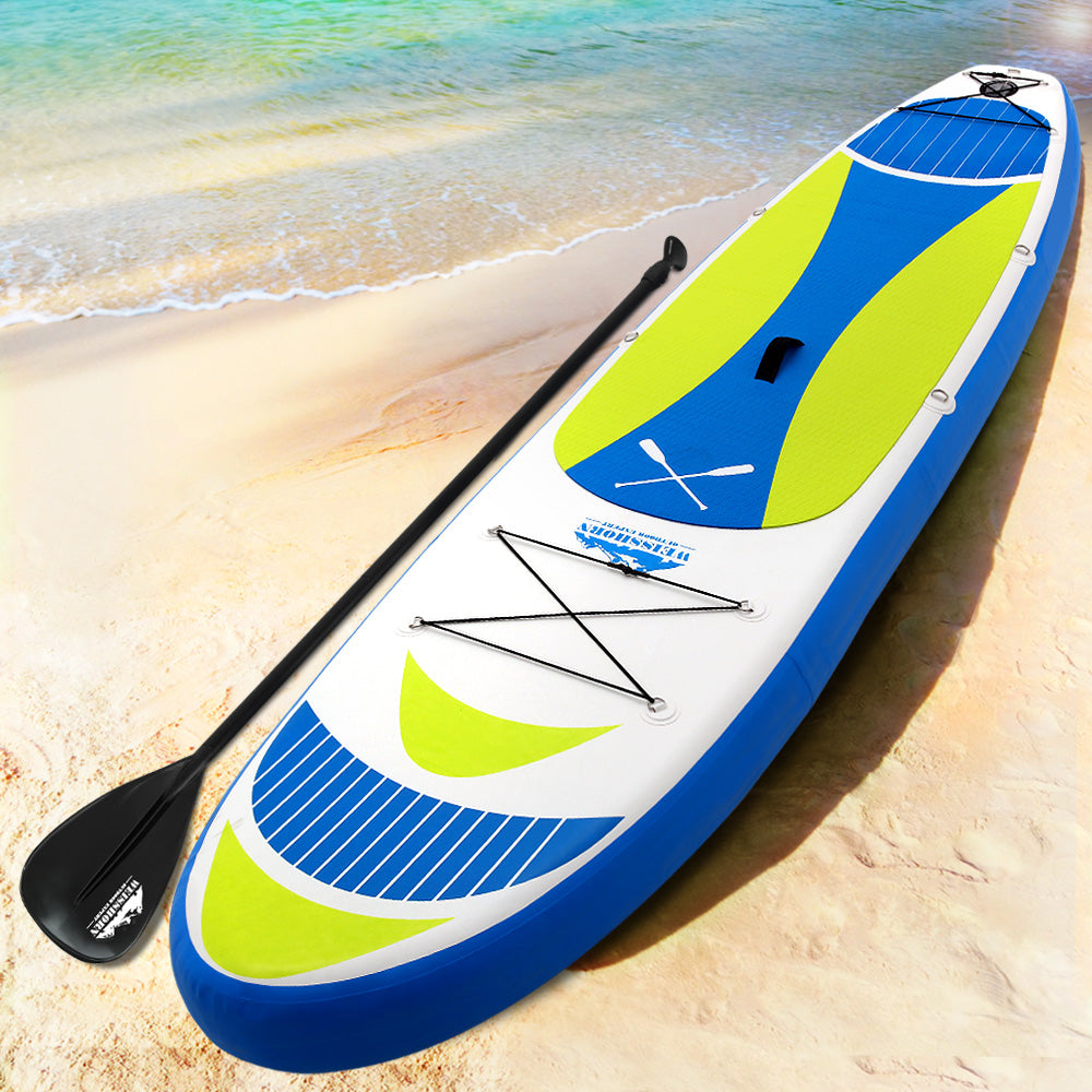 Weisshorn Stand Up Paddle Board 11ft Inflatable SUP Surfboard Paddleboard Kayak Surf Yellow-7
