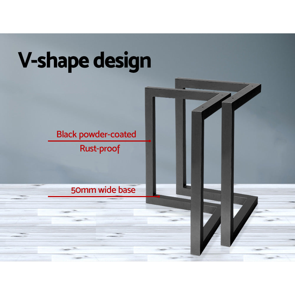 Artiss Metal Table Legs DIY 50X70CM Set of 2-5