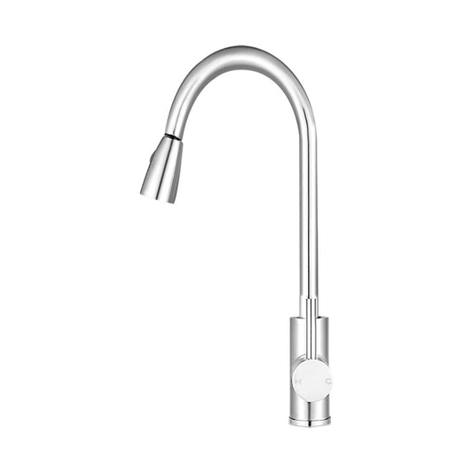 Cefito Kitchen Mixer Tap Pull Out 2 Mode Sink Faucet Basin Laundry Chrome-0