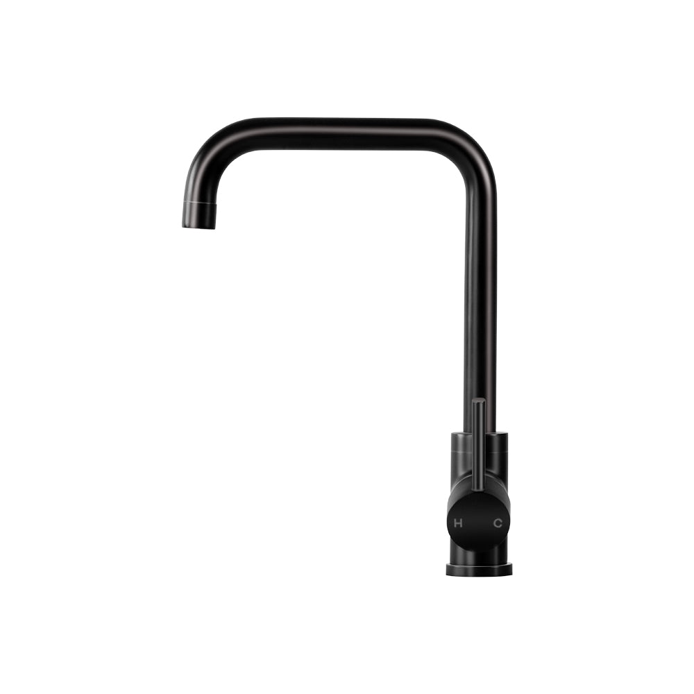 Cefito Kitchen Mixer Tap Mixer Rectangle Sink Faucet Basin Laundry Black-0