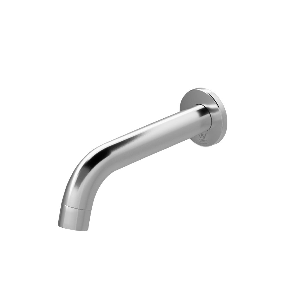 Cefito Bathroom Mixer Spout Wall Bath Tap Round Shower Bathtub Chrome-0