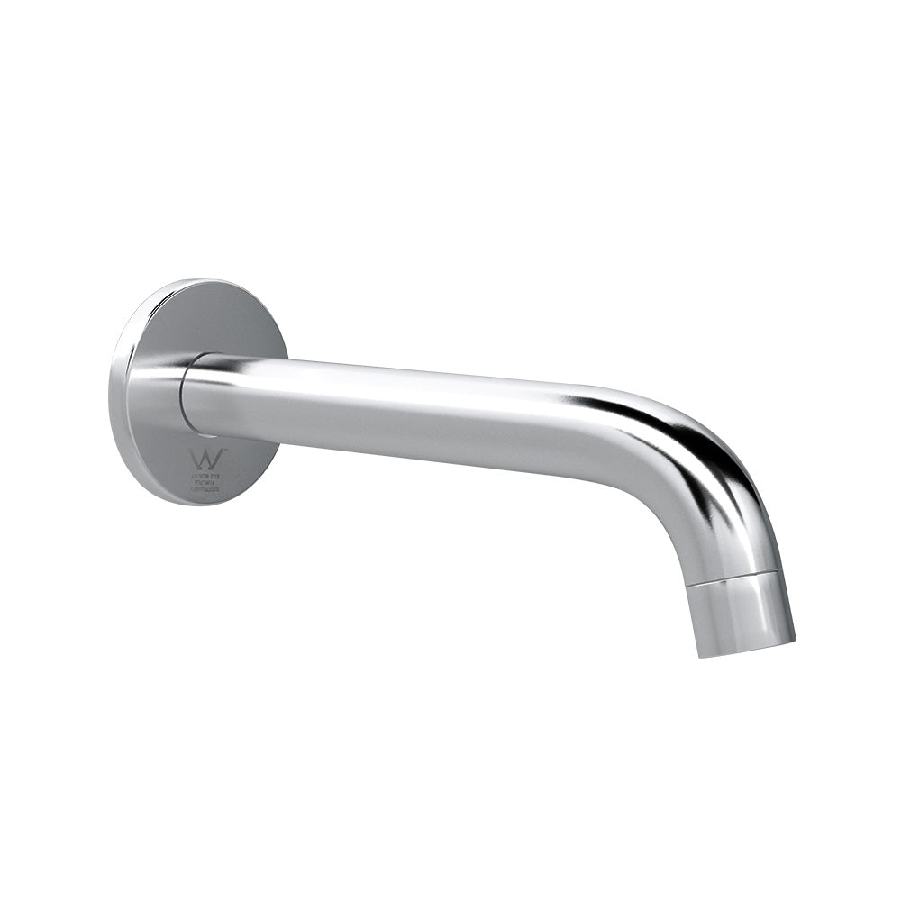 Cefito Bathroom Mixer Spout Wall Bath Tap Round Shower Bathtub Chrome-2