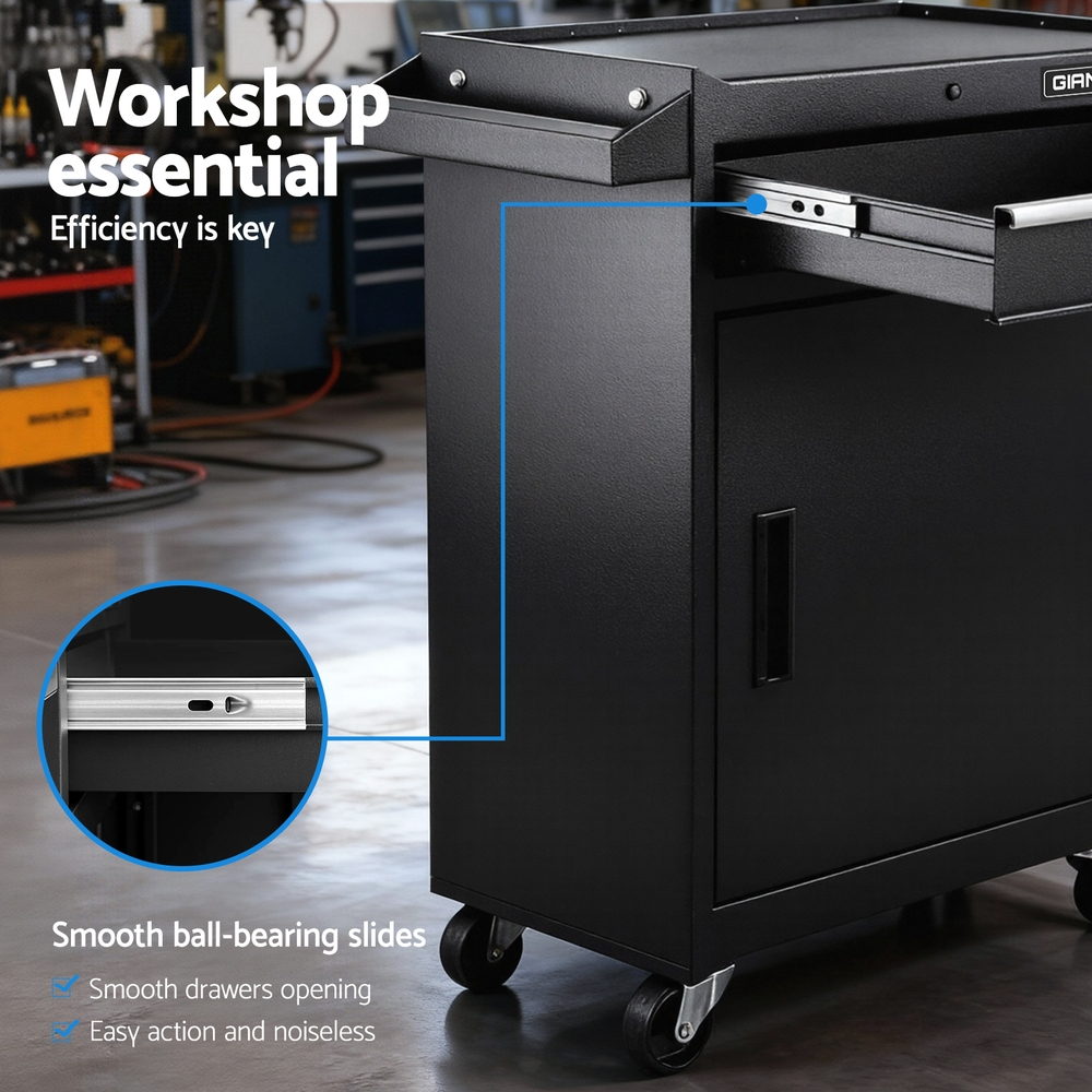 Giantz Tool Chest Trolley Cabinet Rolling Toolbox Garage Storage Tools organizer-5